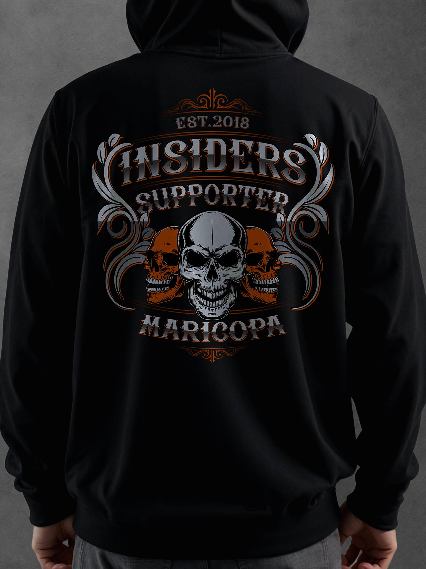 Est.2018 3 Skulls Supporter