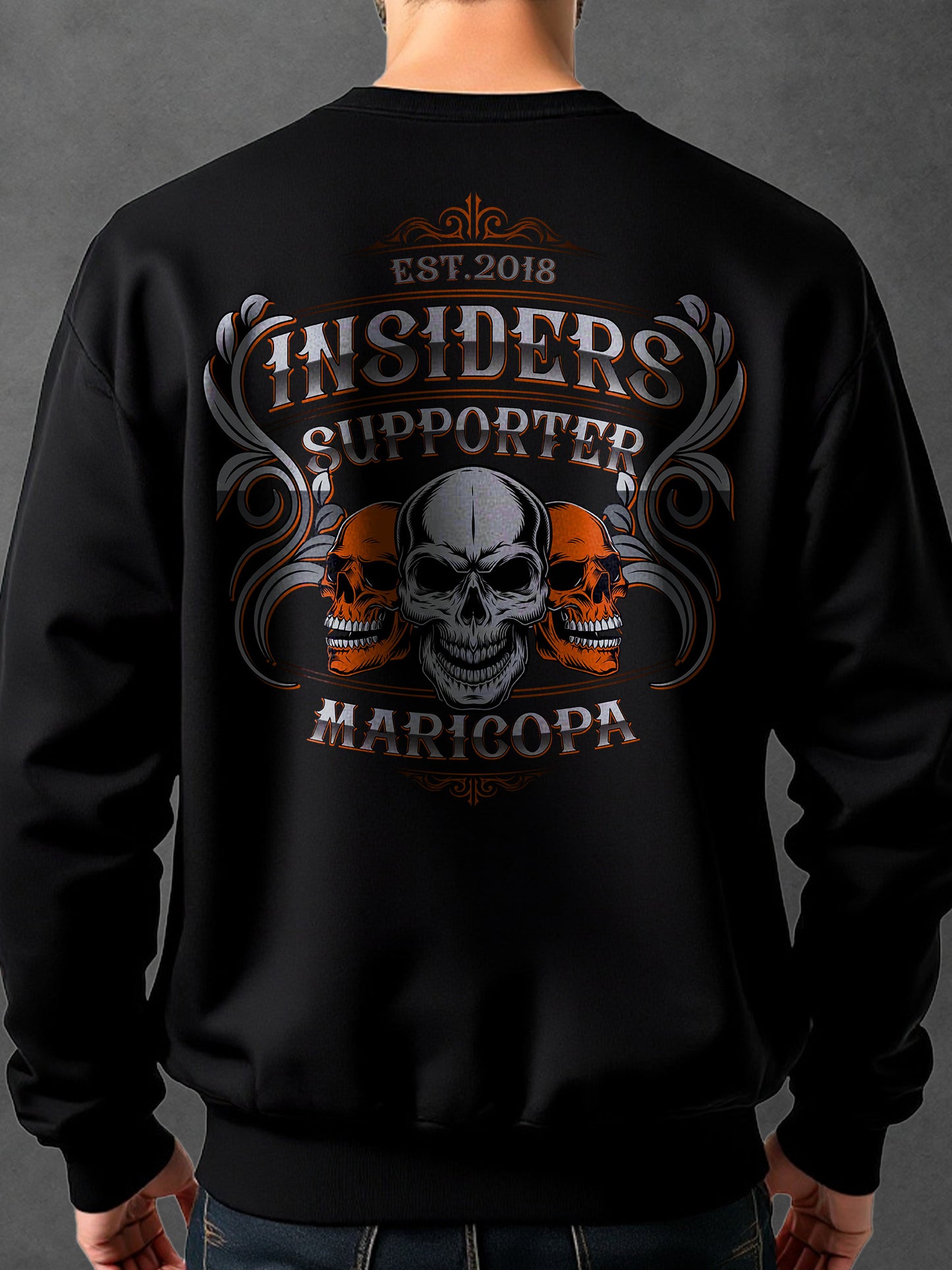Est.2018 3 Skulls Supporter