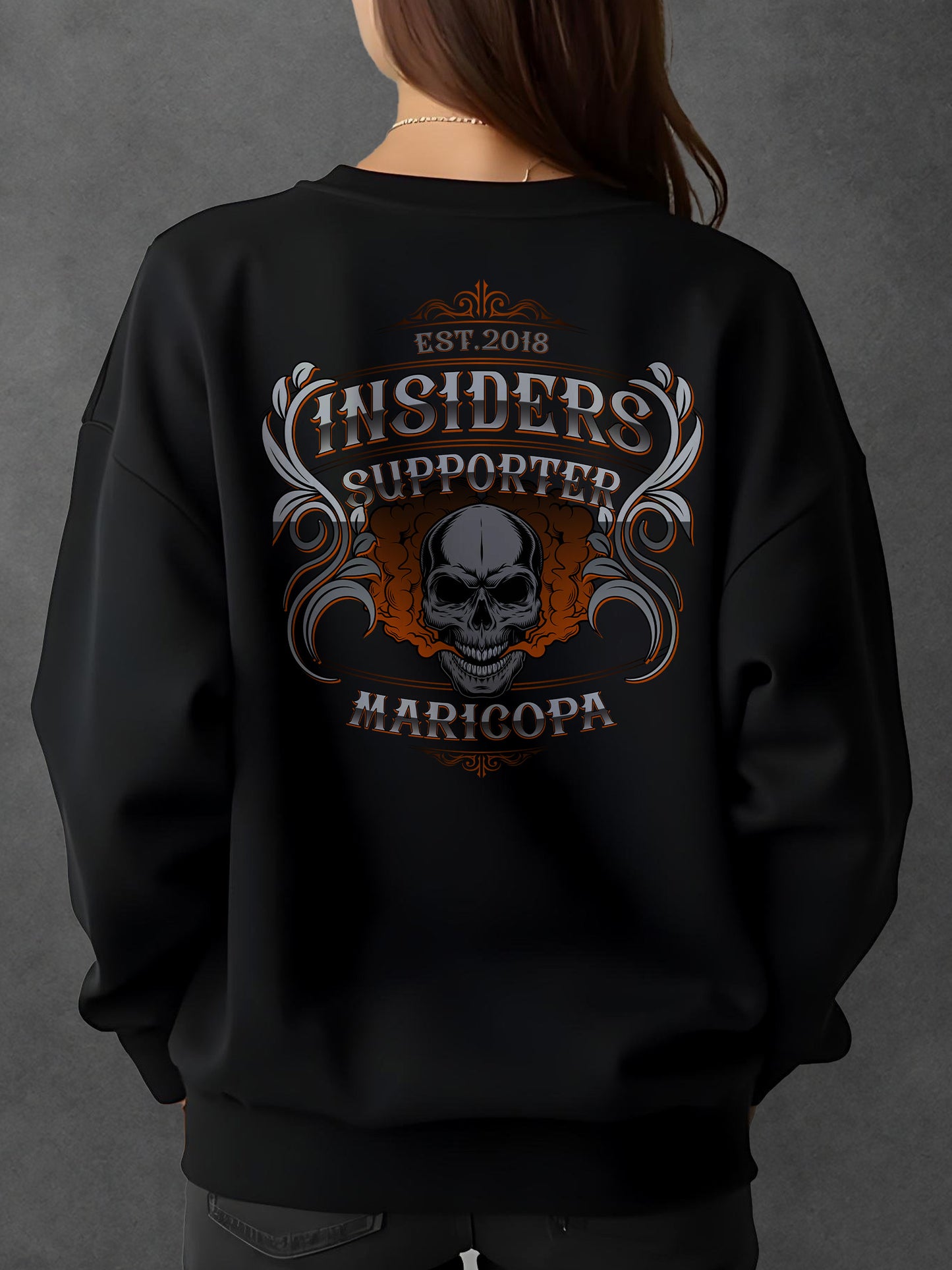 Est.2018 1 Skulls Supporter Ladies