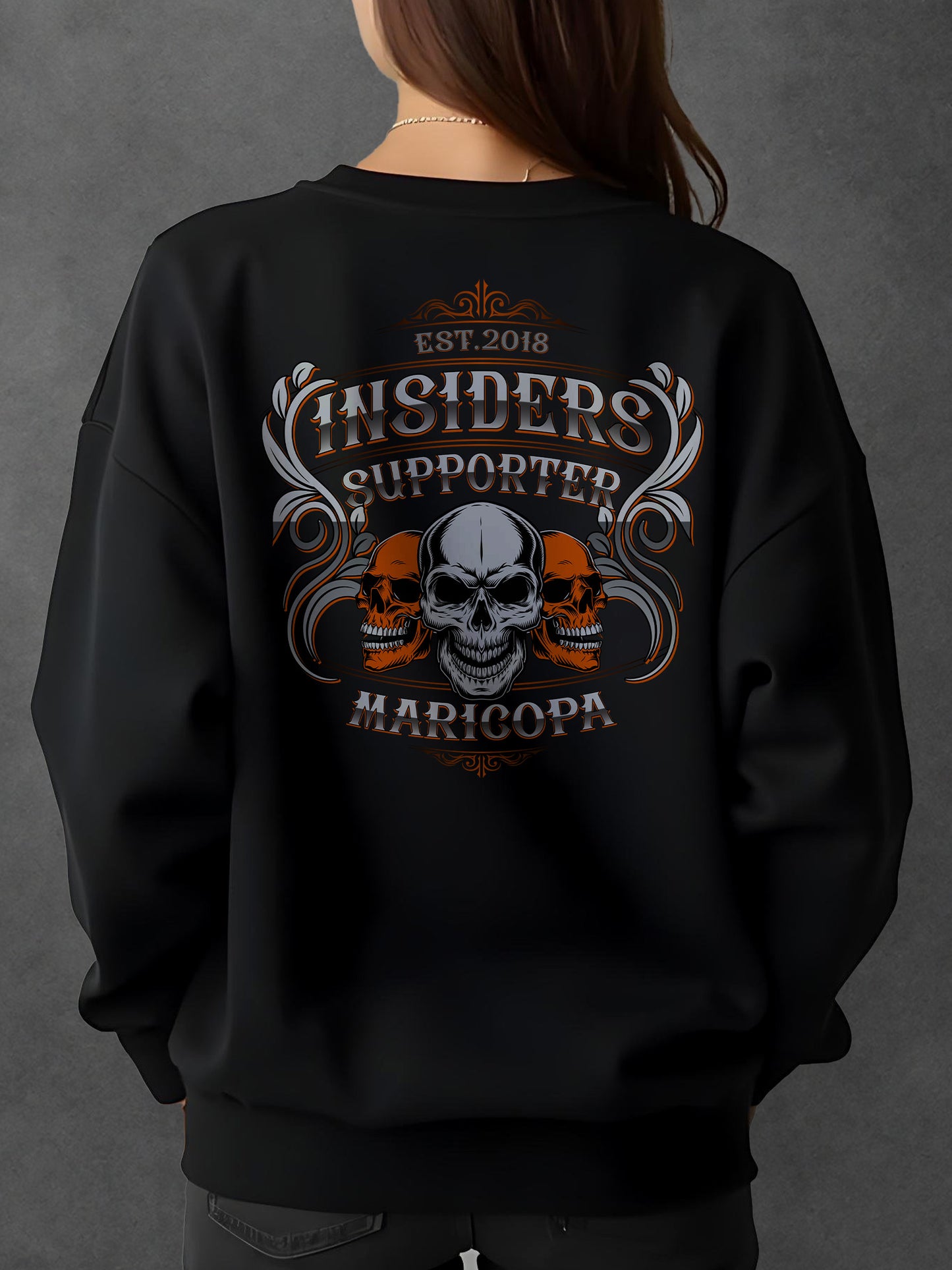 Est.2018 3 Skulls Supporter Ladies