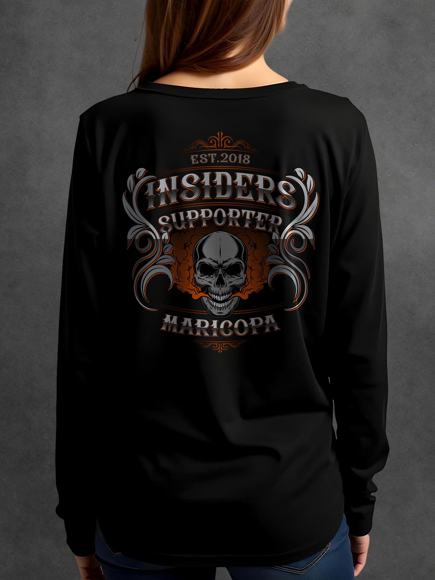 Est.2018 1 Skulls Supporter Ladies