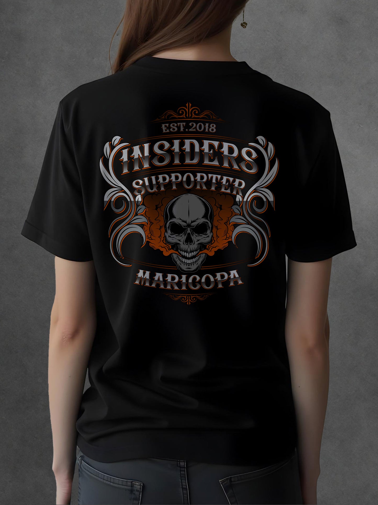 Est.2018 1 Skulls Supporter Ladies