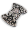 Solid silver 925 insiders MC So.Cal
